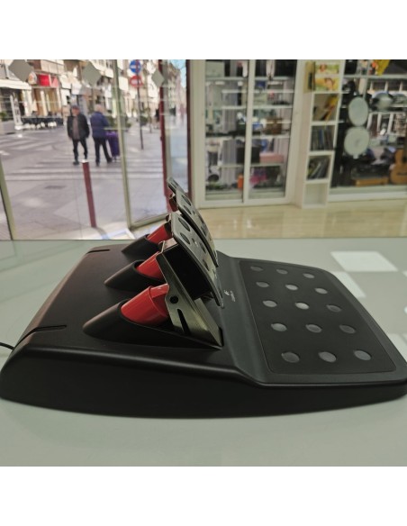 8-8-75625-14-Accesorio Volante Logitech G27 Force feedback wheel and pedal set (Play 2 Play3)