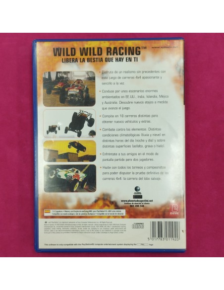 6-6-166910-2-Videojuego PS2 Wild Wild Racing