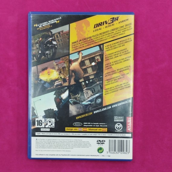 6-6-166908-2-Videojuego PS2 DRIV3R
