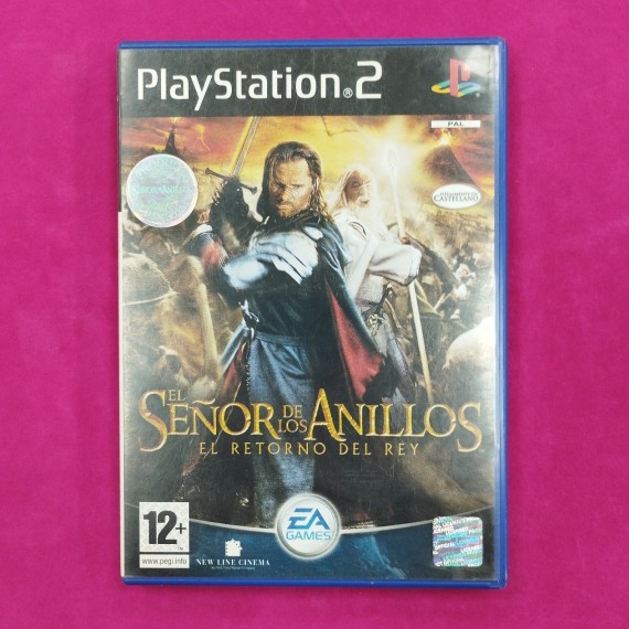 6-6-166905-1-Videojuego PS2 El Señor de los Anillos El Retorno del Rey