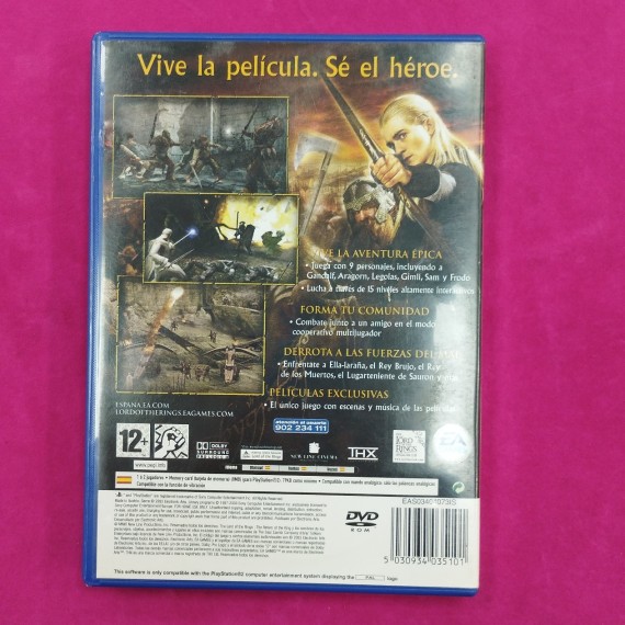 6-6-166905-2-Videojuego PS2 El Señor de los Anillos El Retorno del Rey