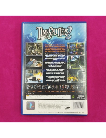 6-6-166903-2-Videojuego PS2 Time Splitters 2