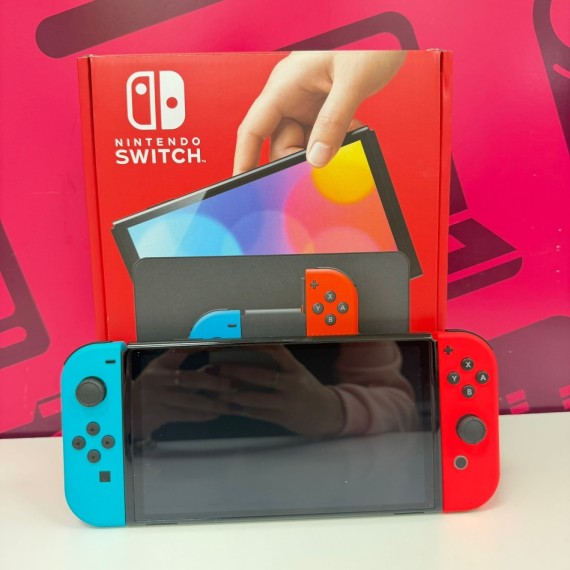 7-7-78037-1-Consola Nintendo Switch Oled (Sin uso)