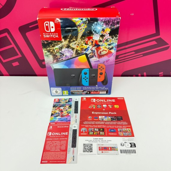 7-7-78037-3-Consola Nintendo Switch Oled (Sin uso)