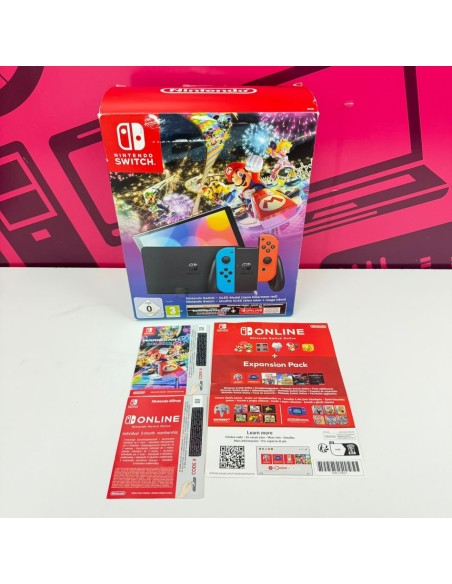 7-7-78037-3-Consola Nintendo Switch Oled (Sin uso)