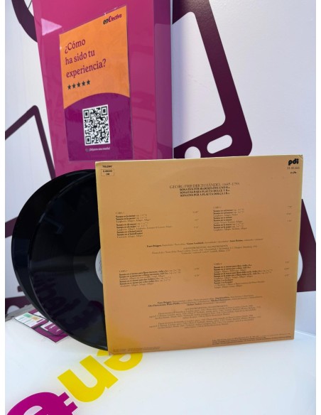 9-9-75392-2-Vinilo 300 g.f handel edition 1985 del nro 1 al 4 vol 2