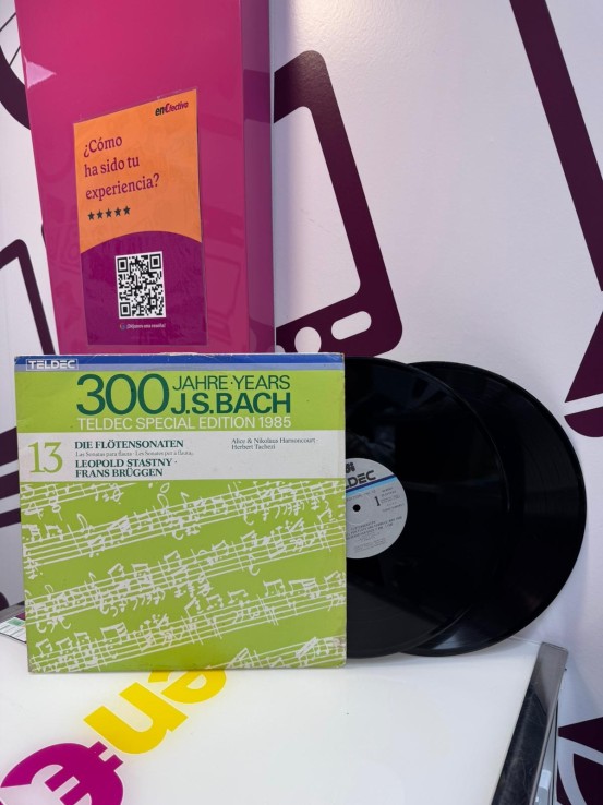 9-9-75396-1-Vinilo 300 j.s bach teldec special edition 1985 Vol. 13