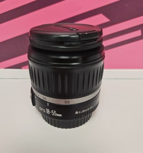 8-8-75669-1-Objetivo Canon EFS 18-55mm 1:3.5-5.6 0.28M 0.9FT 2