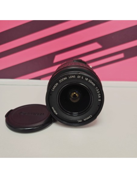 8-8-75669-6-Objetivo Canon EFS 18-55mm 1:3.5-5.6 0.28M 0.9FT