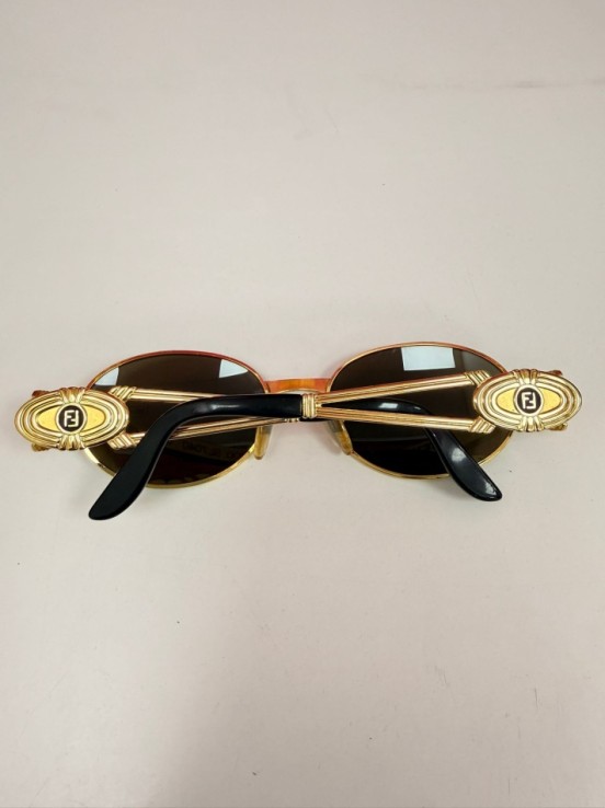 7-7-84864-2-Gafas De Sol Caballero Vintage Fendy SL7040