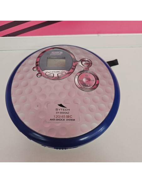8-8-75697-7-Reproductor CD Disman SYTECH SY-99005AZ MP3 Digital
