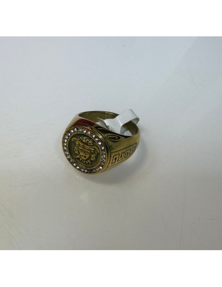 9-9-75685-2-Anillo acero hombre versace con circonitas t 23