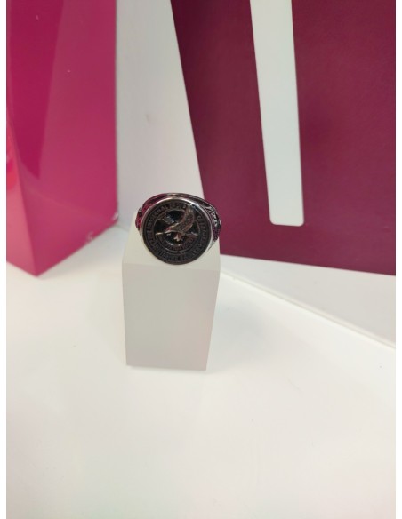 9-9-75539-1-Anillo acero plateado con aguila T24