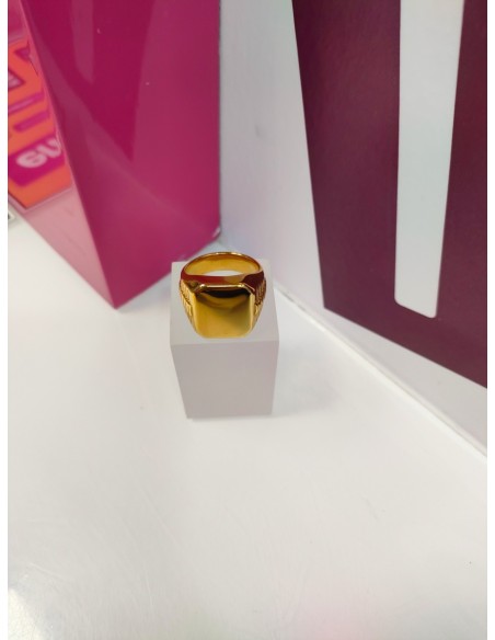 9-9-75565-1-Anillo acero dorado tipo sello T20