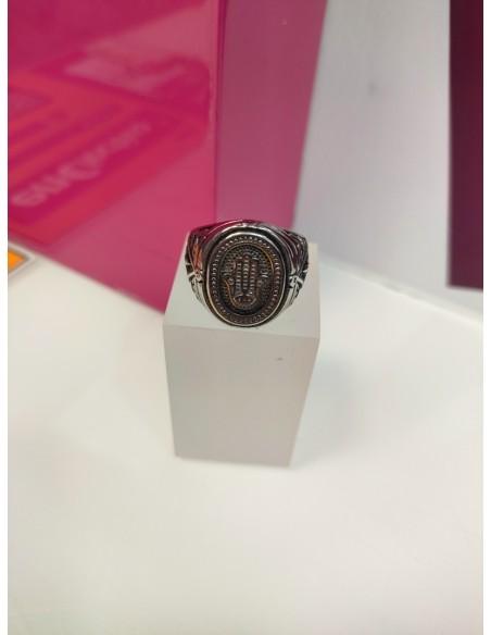 9-9-75619-1-Anillo acero plateado mano de fatima T21