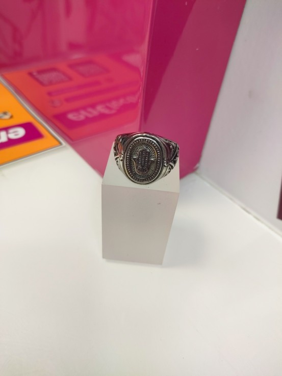 9-9-75620-1-Anillo acero plateado mano de fatima T25