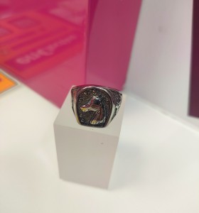 9-9-75593-1-Anillo acero plateado con simbolo de caballo T24