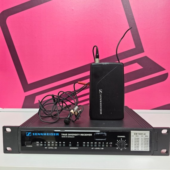 8-8-75748-3-Pinza Microfono Receptor Sennheiser Em 1031-u