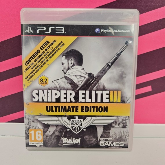 8-8-75807-1-Videojuego PS3 Sniper Elite III Ultimate Edition