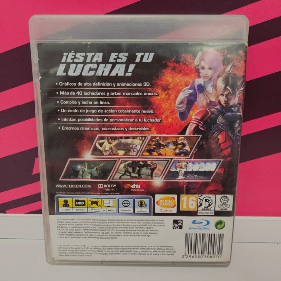 8-8-75809-2-Videojuego PS3 Tekken 6