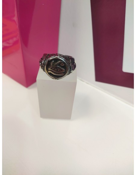 9-9-75625-1-Anillo acero plateado simbolo ojo de horus T22