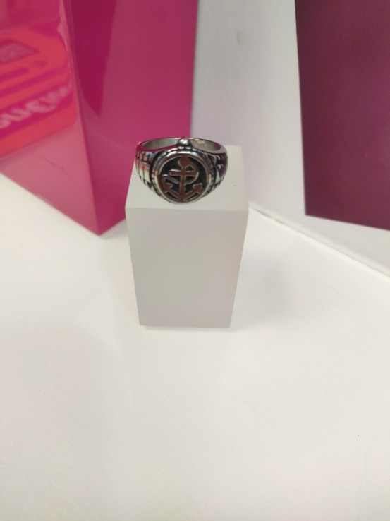 9-9-75670-1-Anillo acero plateado con simbolo de ancla T19