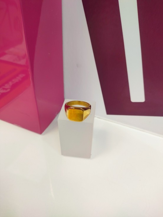 9-9-75569-1-Anillo acero dorado tipo sello T20