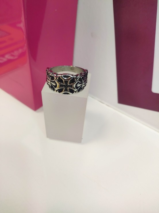 9-9-75640-1-Anillo acero plateado con cruces T29