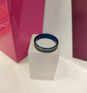 9-9-75719-1-Anillo acero plateado con linea azul T24