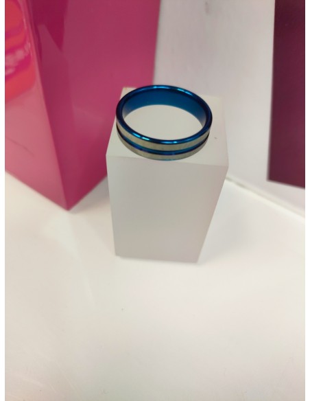 9-9-75720-1-Anillo acero plateado con linea azul T24