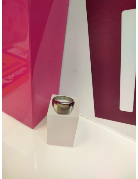 9-9-75653-1-Anillo acero plateado tipo sello T18