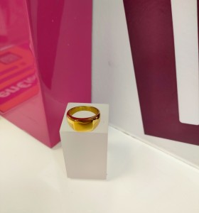 9-9-75567-1-Anillo acero dorado con sello T17