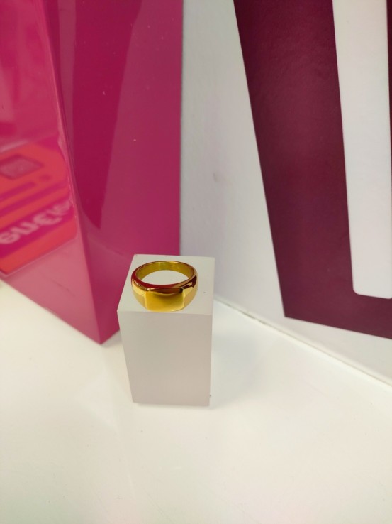 9-9-75567-1-Anillo acero dorado con sello T17