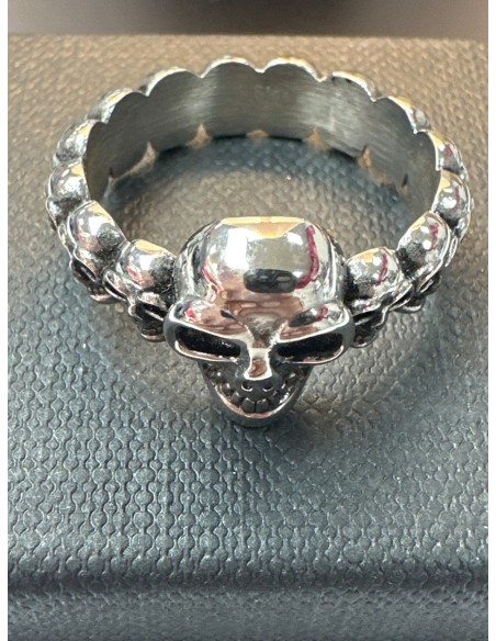9-9-75673-1-Anillo acero plateado de calavera T25