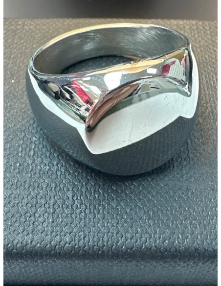 9-9-75649-1-Anillo acero plateado tipo sello T23 