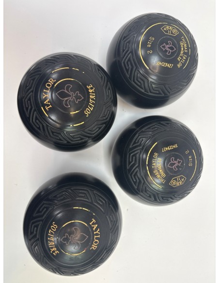 1-1-269242-2-Deportes THOMAS TAYLER BOWIS 4 Bolas Bolos Cesped