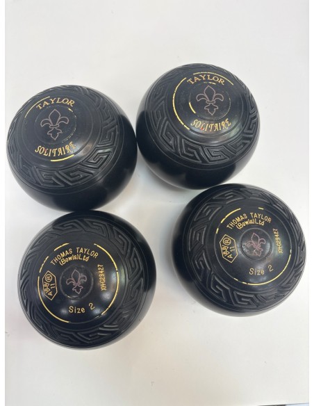 1-1-269242-3-Deportes THOMAS TAYLER BOWIS 4 Bolas Bolos Cesped