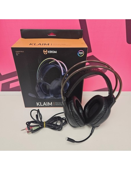 8-8-75779-1-Auriculares PC KROM KLAIM RGB Lights 