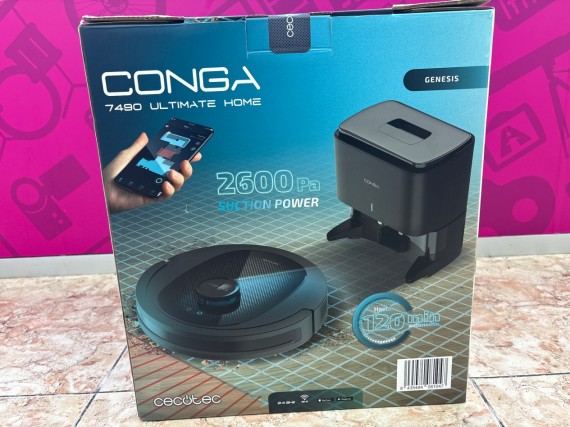 1-1-259867-1-Aspirador Robot Cecotec Conga 7490 (Sin Uso)