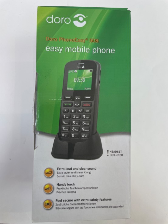 1-1-269307-3-Móvil GSM Doro PhoneEasy 508 (Sin Uso)