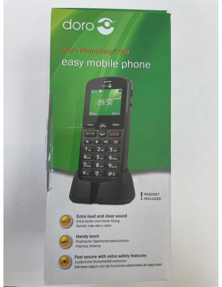 1-1-269307-3-Móvil GSM Doro PhoneEasy 508 (Sin Uso)