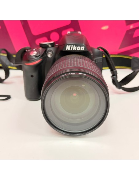 7-7-84988-4-Cámara digital réflex Nikon D3200 Objetivo 18-105mm