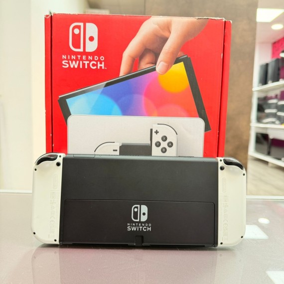 7-7-84981-2-Consola Nintendo Switch Nintendo Switch Oled Blanca
