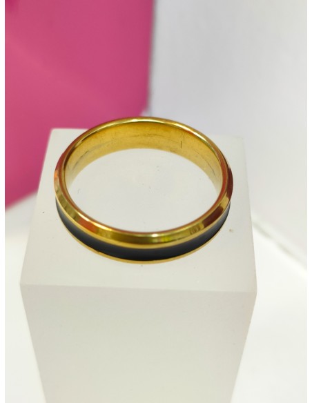 9-9-75770-1-Anillo acero dorado con linea negra fina T24