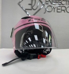 1-1-269351-1-Casco Jet LS2 Rosa Niña