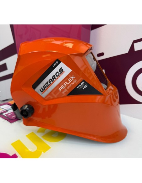 9-9-75897-2-Equipo Soldadura Careta Electrica Wizarcs Reflex 385 Orange 