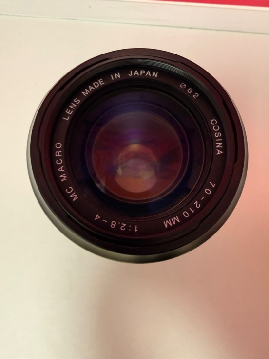 8-8-75863-4-Objetivo Cosina 70-210mm 1:2.8-4 MC Macro 