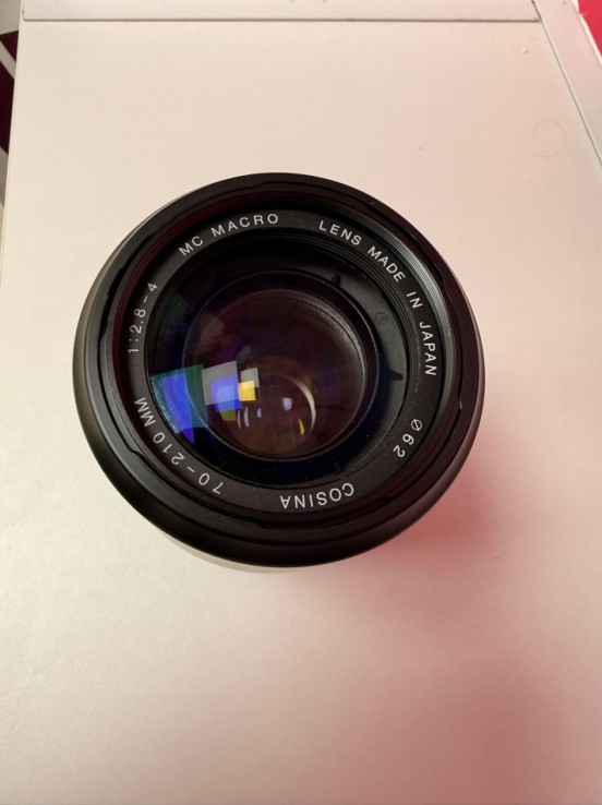 8-8-75863-5-Objetivo Cosina 70-210mm 1:2.8-4 MC Macro 