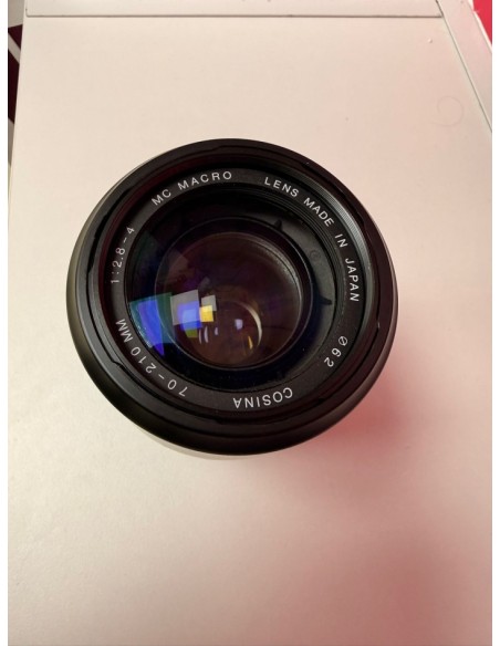 8-8-75863-5-Objetivo Cosina 70-210mm 1:2.8-4 MC Macro 