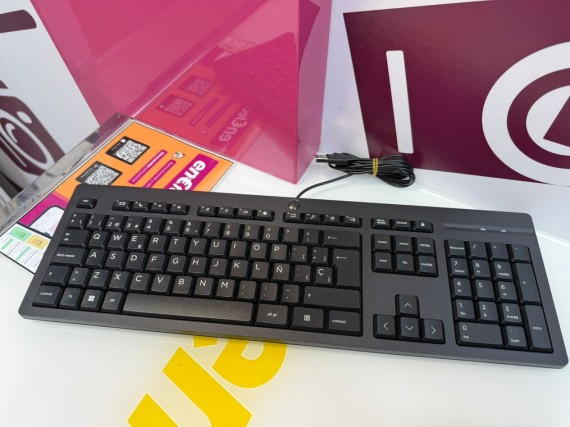 9-9-75954-1-Teclado Alfanumérico Hp 125 Wired Keyboard